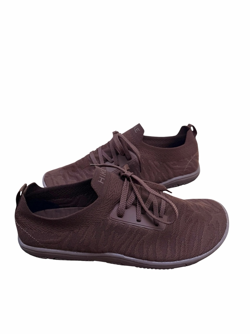 Hike Footwear Comforto Max Stretch Soft Barefoot Shoes Men's 10 - 10.5 Brown - Picture 1 of 10